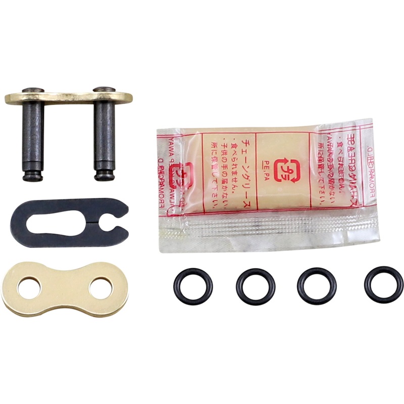DID 1225-0727 FJ520VOG 520 VO Clip Connecting Link 520 VO - Gold & Black - Clip Connecting Link