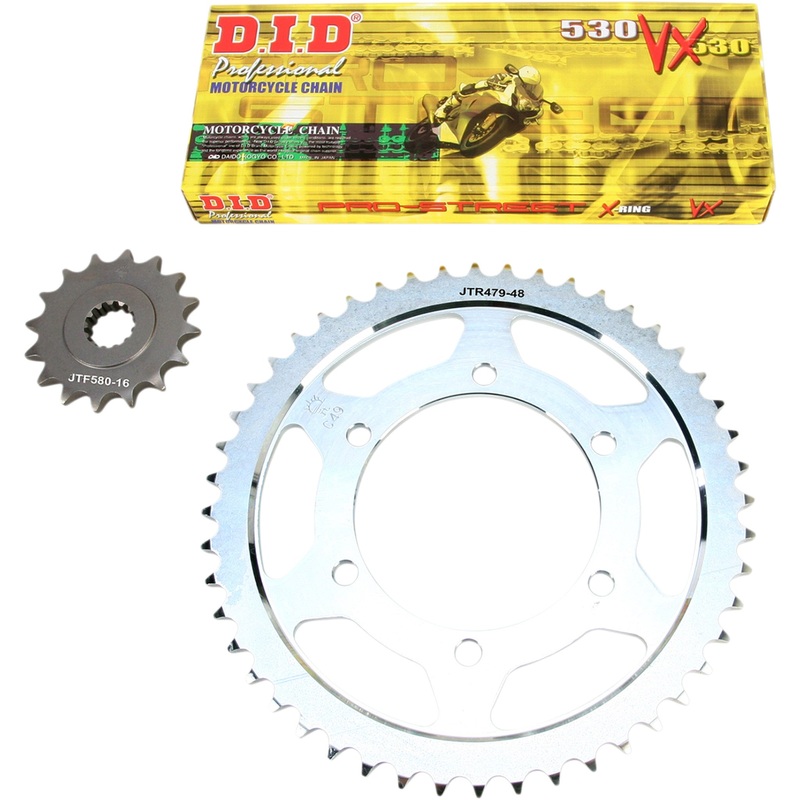 DID 1230-0381 DKY-003 X-Ring Chain Kit Chain Kit - Yamaha - YZF-R6 '03-'05