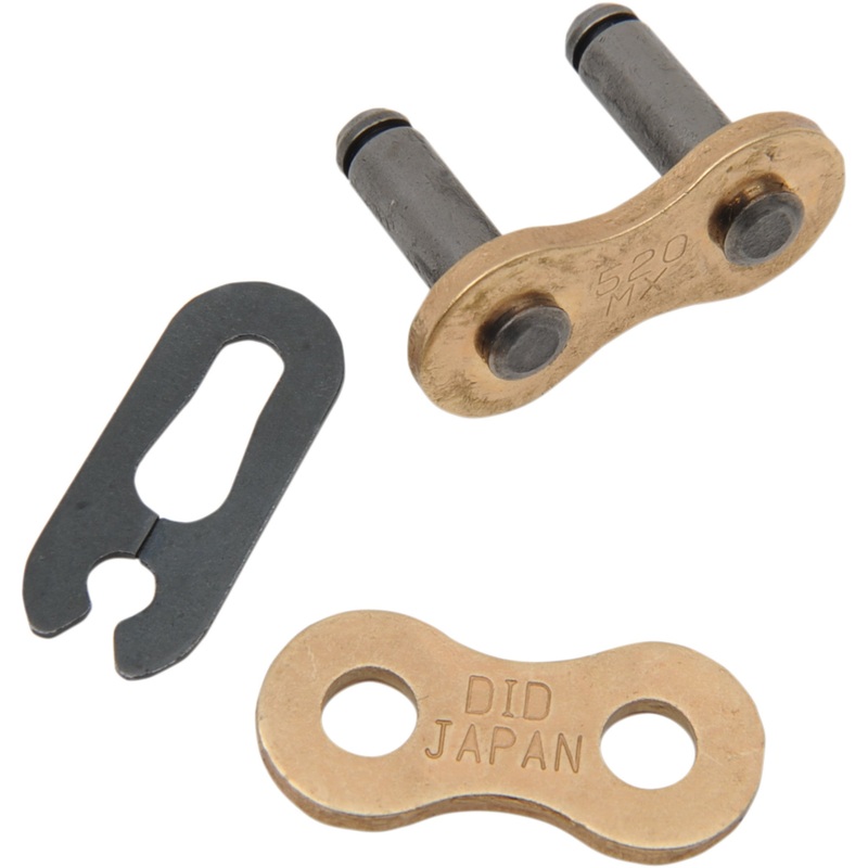 DID D183144 RJ520MX 520 MX Connecting Link 520 MX - Connecting Link - Clip - Gold