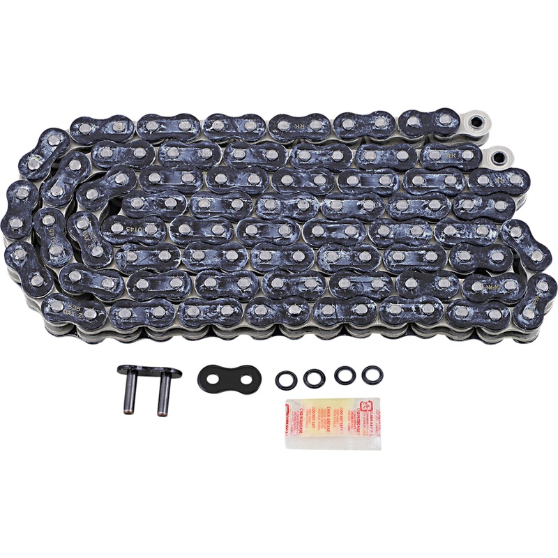 RK 1223-2074 525MAXZ-130-BC 525 Max Z Chain 525 Max Z - Drive Chain - 130 Links - Black & Chrome