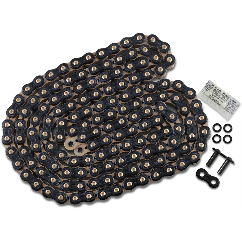 THREED 1223-0567 525Z3D-150KG 525 Z Chain 525 Z - Chain - 150 Links - Black/Gold