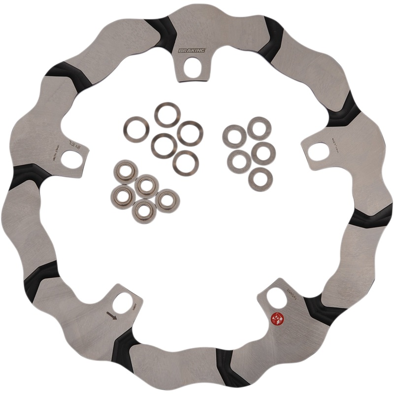 BRAKING 1710-3420 BY101L Batfly Enduro Front Rotor Batfly Brake Rotor - R 1200 GS - Front