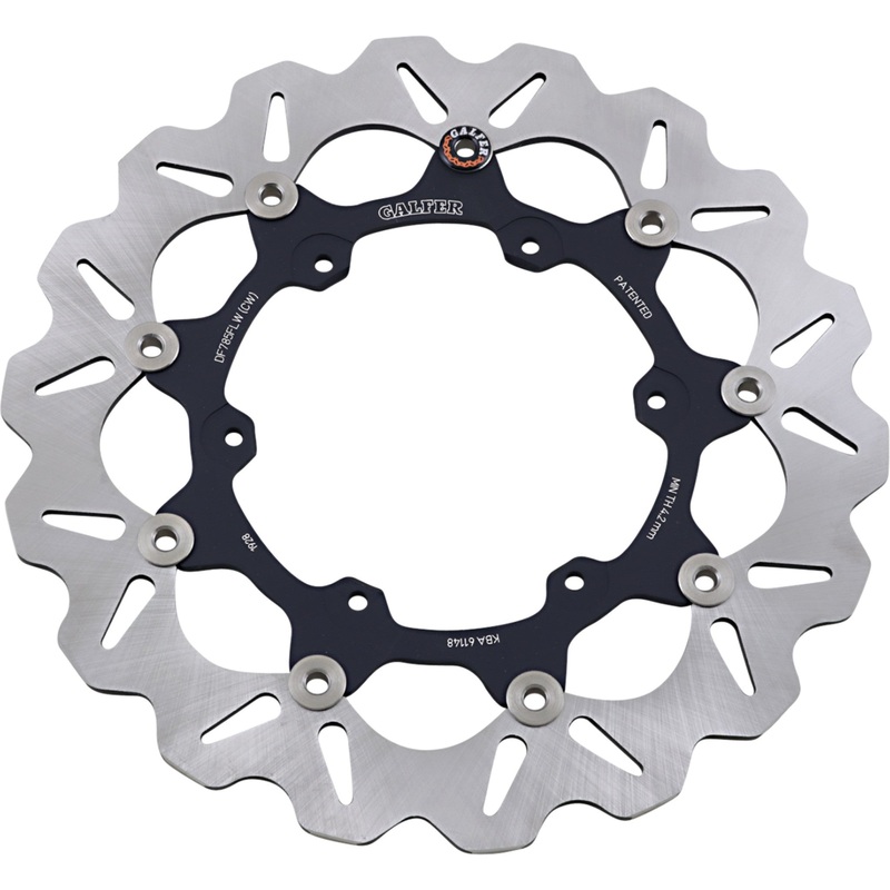 GALFER 1710-3880 DF785CW Wave Rotor Front/Rear Rotor