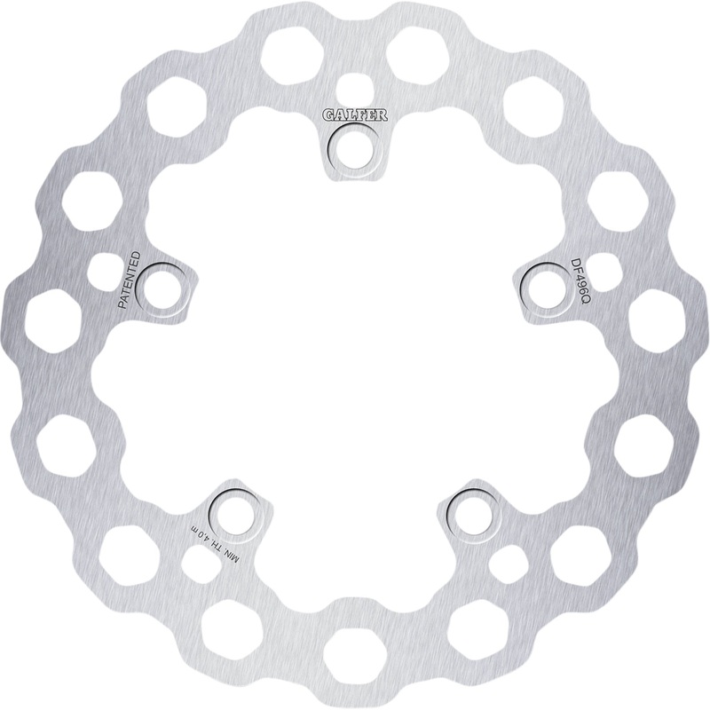 GALFER 1710-4038 DF496Q Cubiq Brake Rotor Rear Rotor - Cubiq