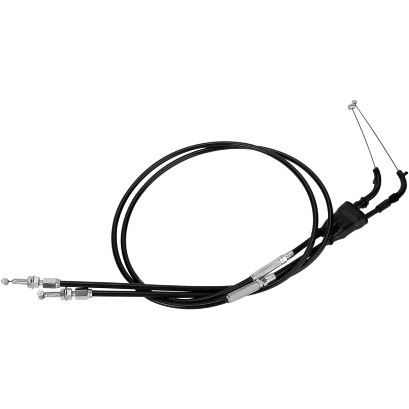 MOTION PRO 0650-0258 03-0358 Black Vinyl Throttle Cable push/pull - kawasaki
