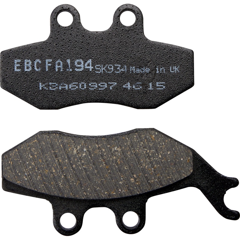 EBC 1720-0011 FA194 Organic Base "FA" Brake Pads Organic Brake Pads