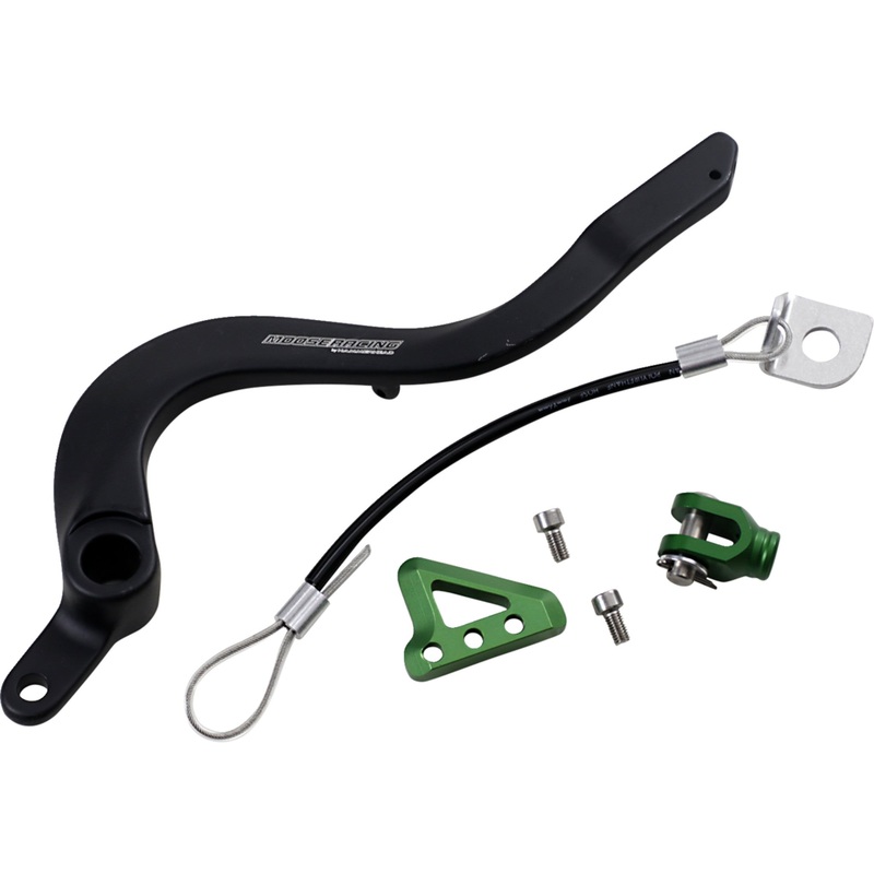 MOOSE OFFROAD 1610-0339 82-0341-21-33 Brake Pedal green - kawasaki