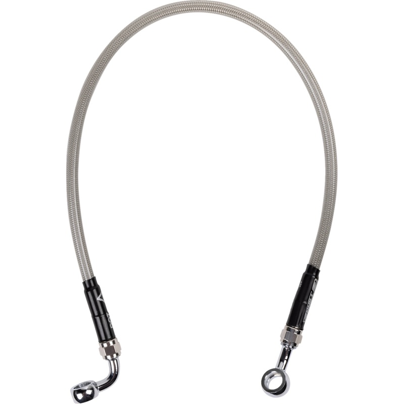 MOOSE OFFROAD 1741-6408 G06-2-008/P Stainless Steel Braided Brake Line Brake Line - Stainless Steel