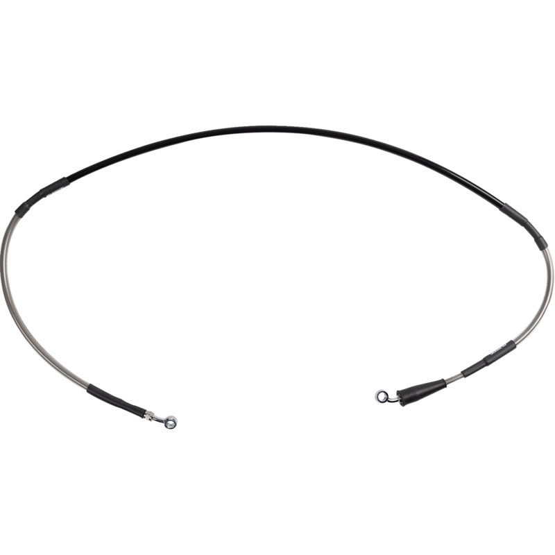 MOOSE OFFROAD 1741-6427 S01-1-042/P Stainless Steel Braided Brake Line Brake Line - Stainless Steel