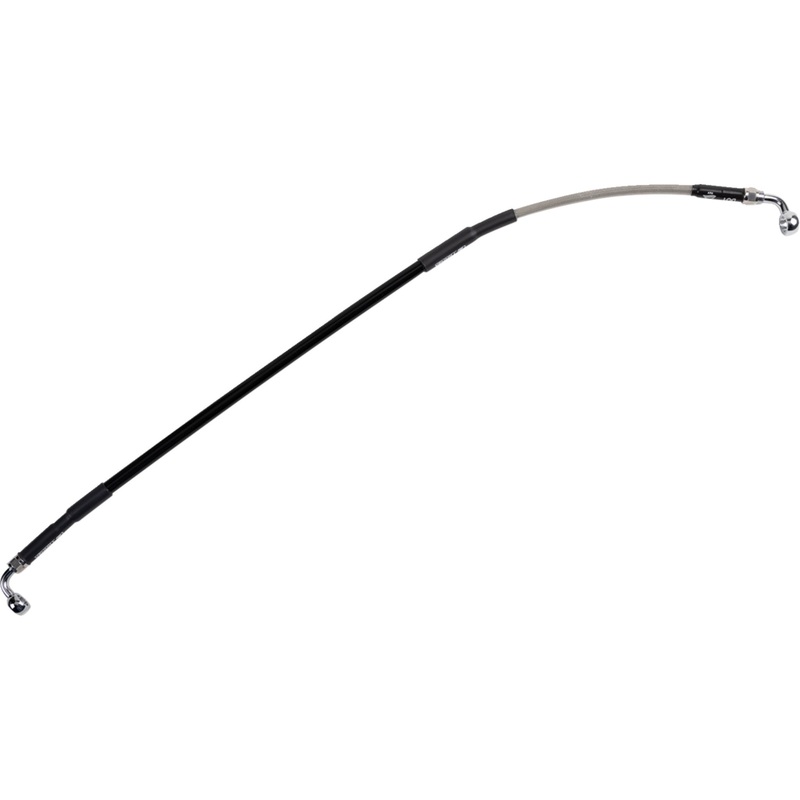 MOOSE OFFROAD 1741-6447 H01-2-019/P Stainless Steel Braided Brake Line Brake Line - Stainless Steel