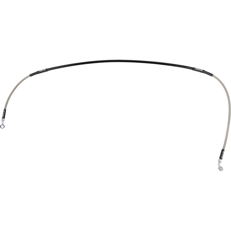 MOOSE OFFROAD 1741-6782 H02-1-086/P Stainless Steel Braided Brake Line Brake Line - Stainless Steel