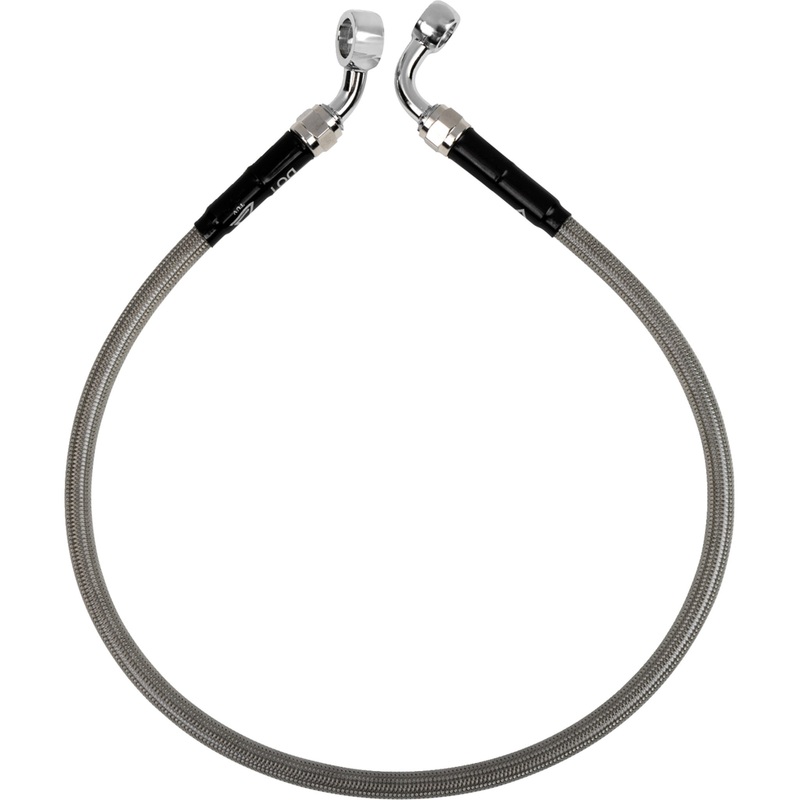 MOOSE OFFROAD 1741-6792 B05-2-006/P Stainless Steel Braided Brake Line Brake Line - Stainless Steel