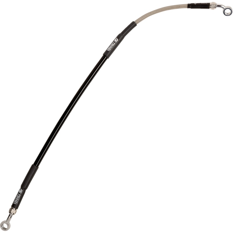 MOOSE OFFROAD 1741-6808 Y01-2-045/P Stainless Steel Braided Brake Line Brake Line - Stainless Steel