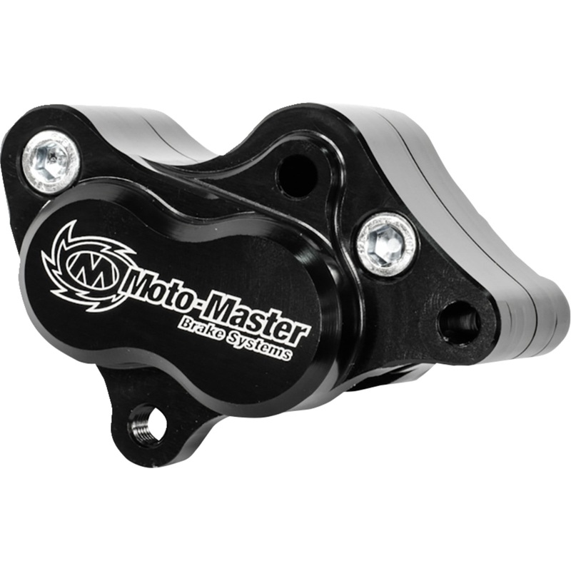 MOTO-MASTER 1701-0744 210101-PU Rear Brake Caliper & Brake Pads Kit 4 Piston Rear Caliper & Brake Pads