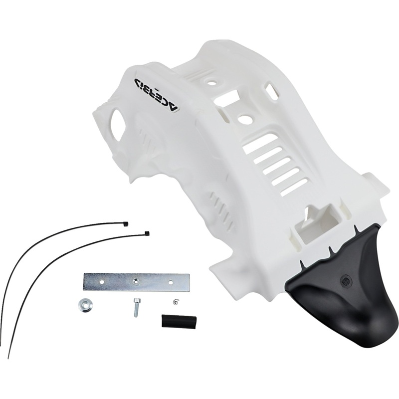 ACERBIS 0506-1308 2736361035 Skid Plate white/black - gas gas | husqvarna | ktm