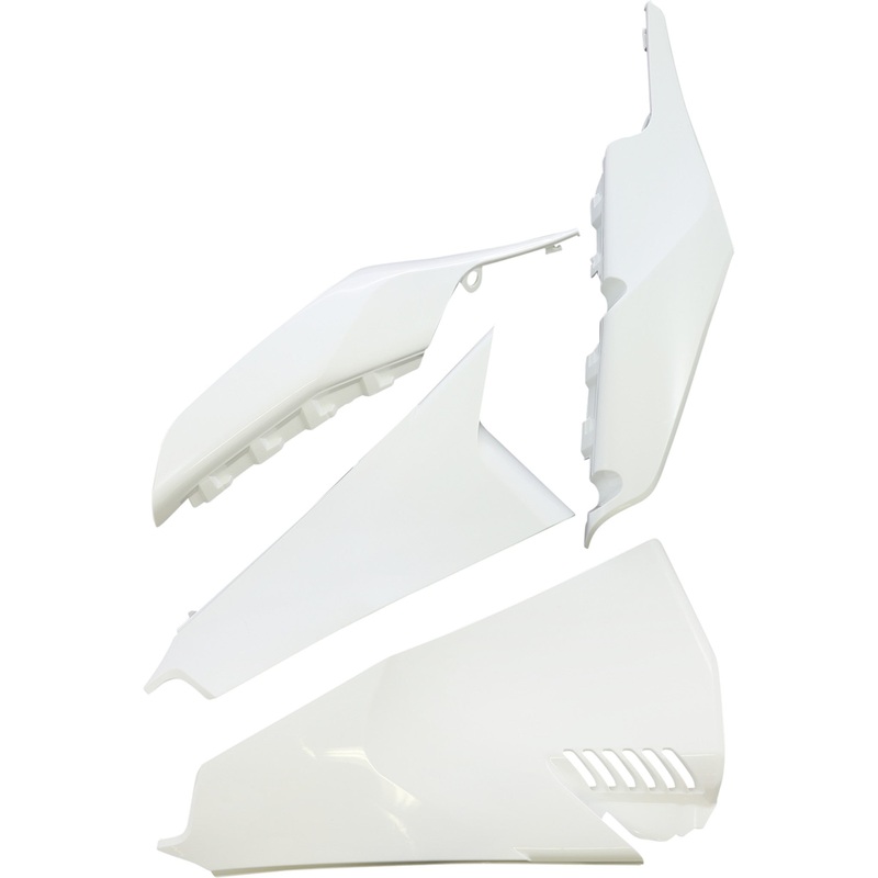 ACERBIS 0520-3012 2791620002 Replacement Side Panels Side Panel Vent - White
