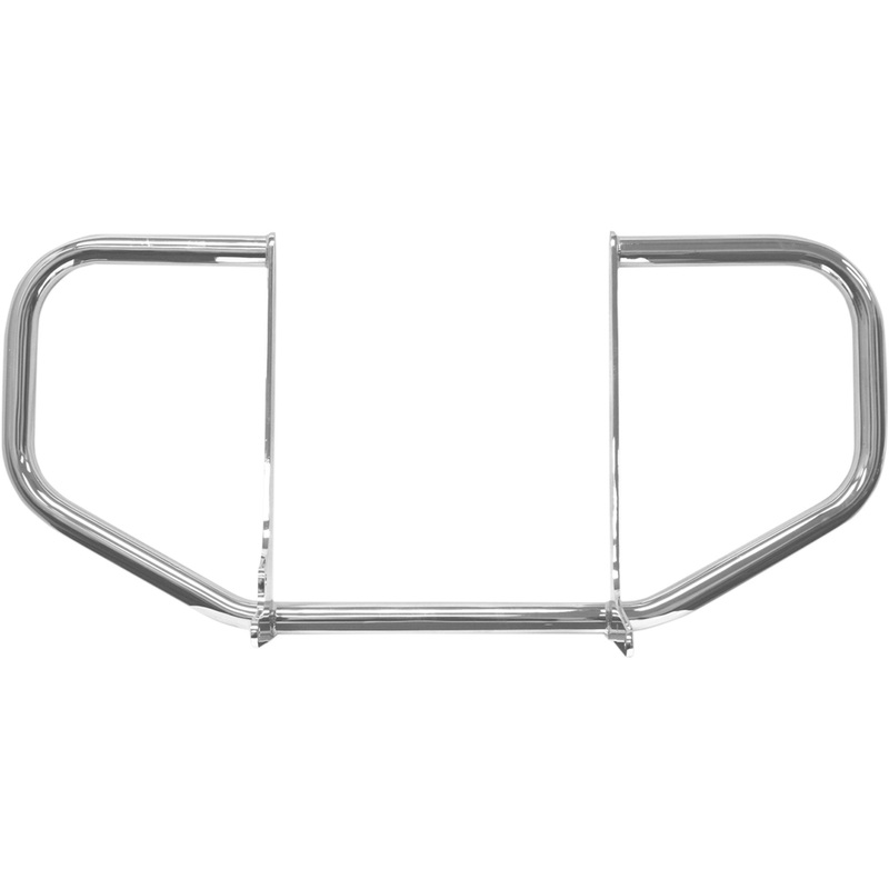 BARON 1624-0233 BA-7166-00 Full-Size Engine Guards Highway Bar - Chrome - VT 750