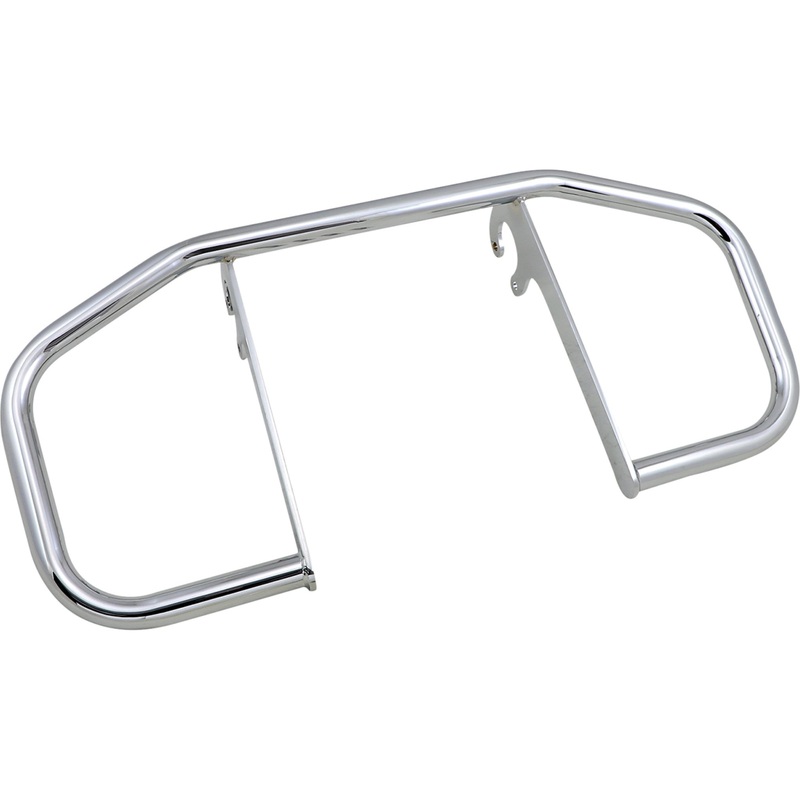 BARON 1624-0234 BA-7161-00 Full-Size Engine Guards Highway Bar - Chrome - VTX 1800