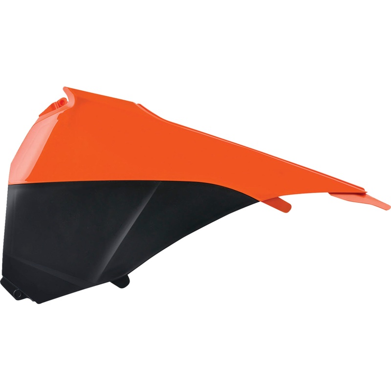 POLISPORT 0520-3471 8455200004 Air Box Cover Airbox Cover - Orange/Black - EXC/EXC-F