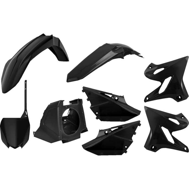 POLISPORT 1403-3282 90901 Restyled Body Kit black - yz 125/250
