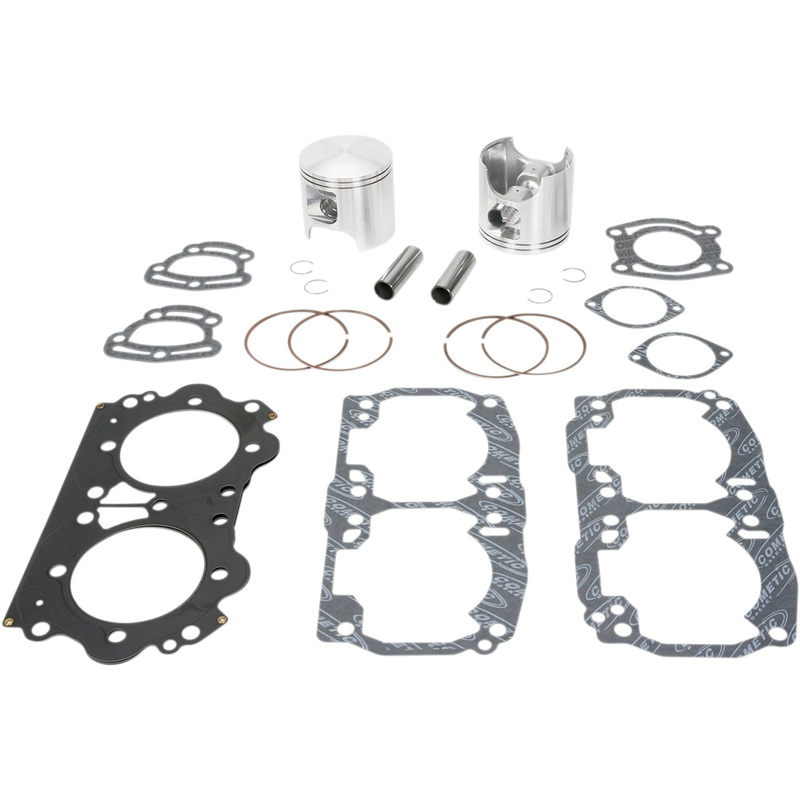 WISECO WK1213 WK1213 Complete Piston Kit for Watercraft Piston Kit - Sea Doo - 950 cc Twin Cylinder - +1.00 mm