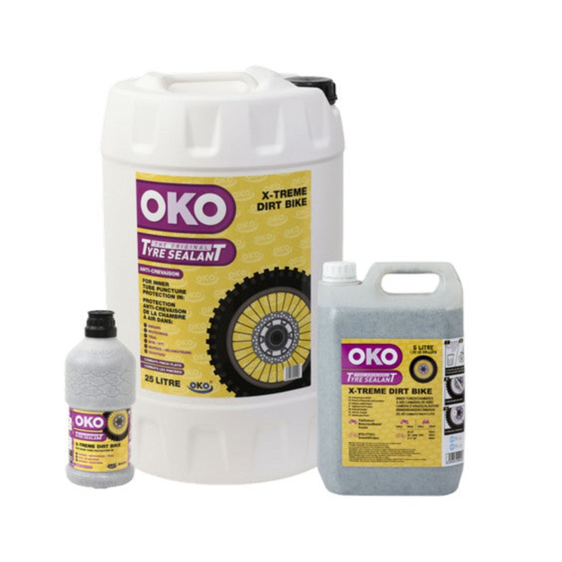 OKO Tyre Sealant - MOTORCYCLE Off-Road / ADV Tubed