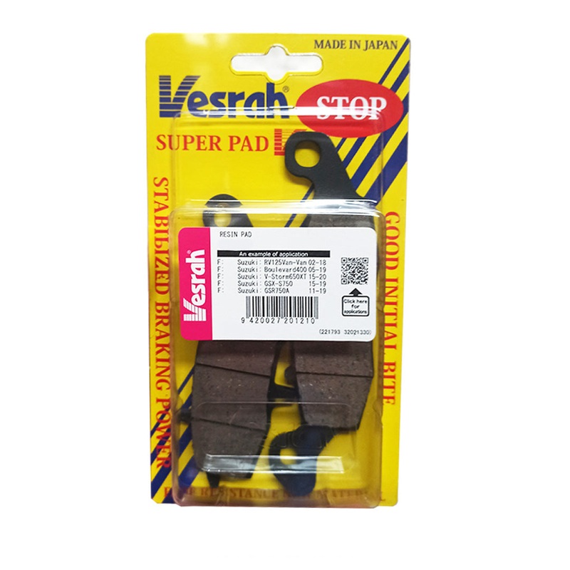 *SD249 Ceramic Organic Brake Pads Vesrah