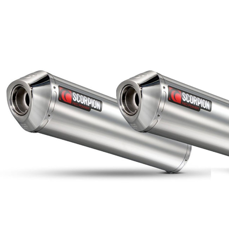 Yamaha XJR 1300 04-06 Round Slip-on Pair S/Steel (EYA72SEM)