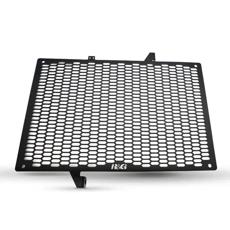 PRO Radiator Guard for Triumph Thruxton 1200- Thruxton 1200R- Street Cup 17- Black R&G (RAD0328PROBK)
