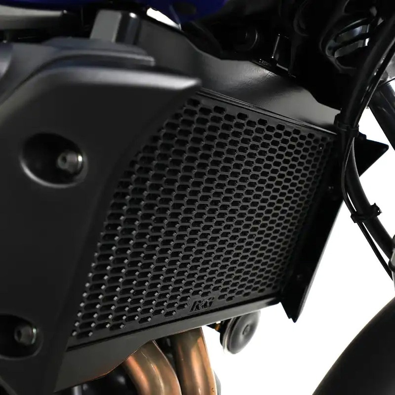 PRO Radiator Guard Yamaha MT-07 14-Tracer 7-7GT 21- XSR700 16- Tracer 700 16-20 Black R&G (RAD0348PROBK)