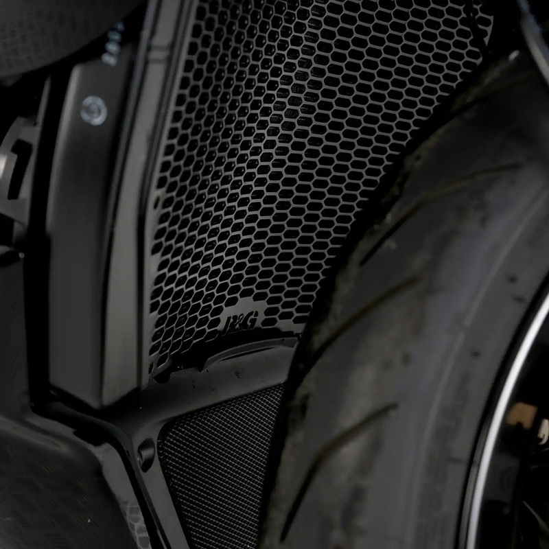PRO Radiator Guard Ducati Diavel V4 2023- Black R&G (RAD0316PROBK)