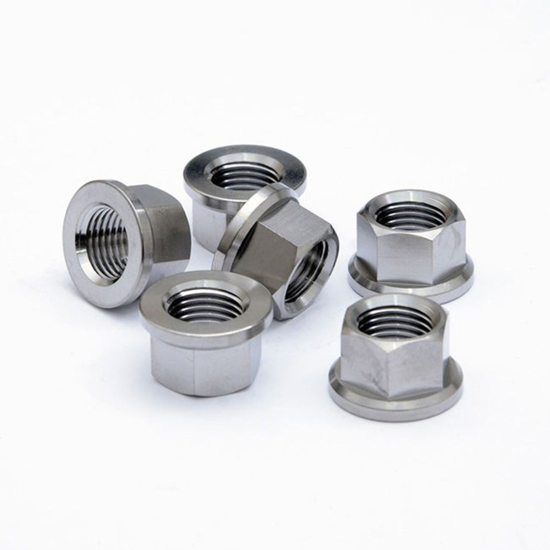 Titanium Sprocket Nut- Titanium M8 - 6 pack (RGN06TI/6)