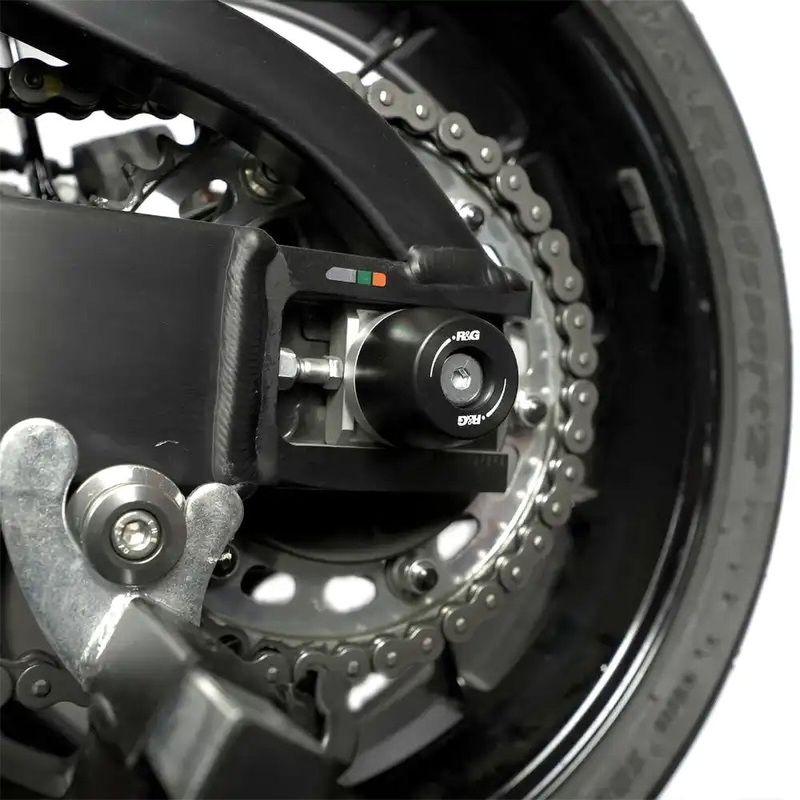 Swingarm Protectors APEX for the Honda CBR600RR 24- R&G (SP0106BK)