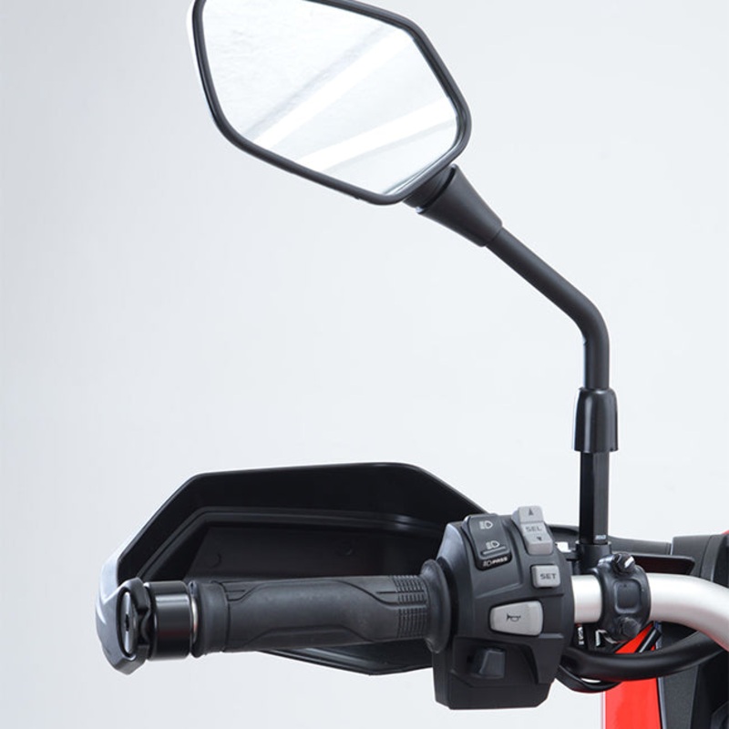 Mirror Risers M10 x 1.25 Threaded Mirrors R&G (MR0001BK)