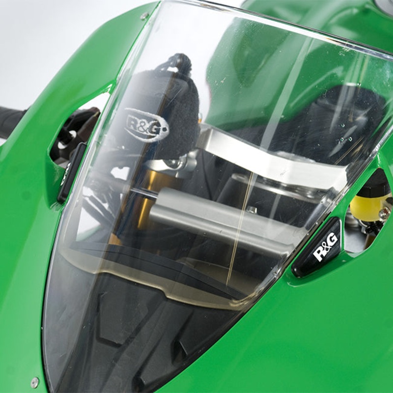 Mirror Blanking Plates Yamaha YZF-R6 17- R&G (MBP0028BK)