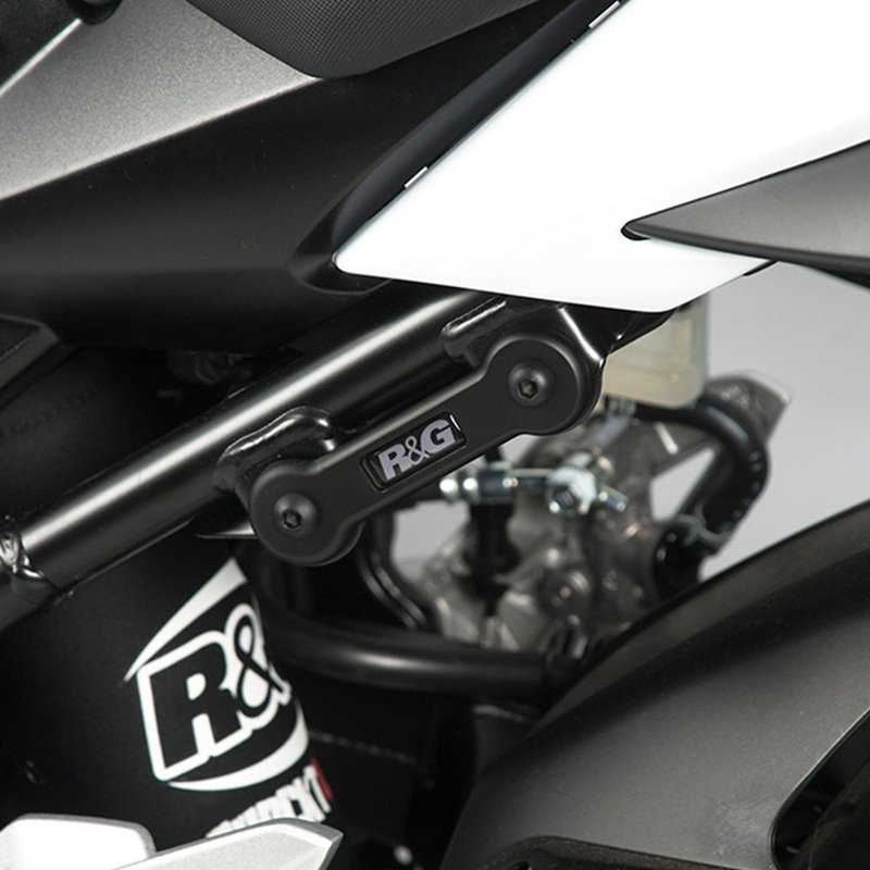 Rear Foot Rest Blanking Plates Yamaha R7 22- R&G (BLP0122BK)