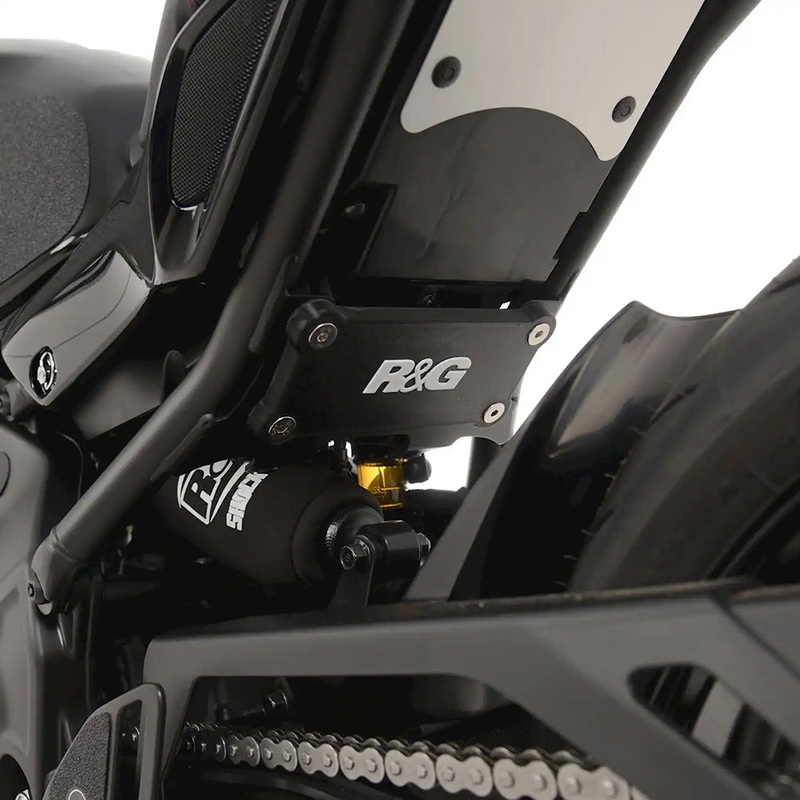 Rear Foot Rest Blanking Plates Yamaha XSR900 22 R&G (BLP0126BK)