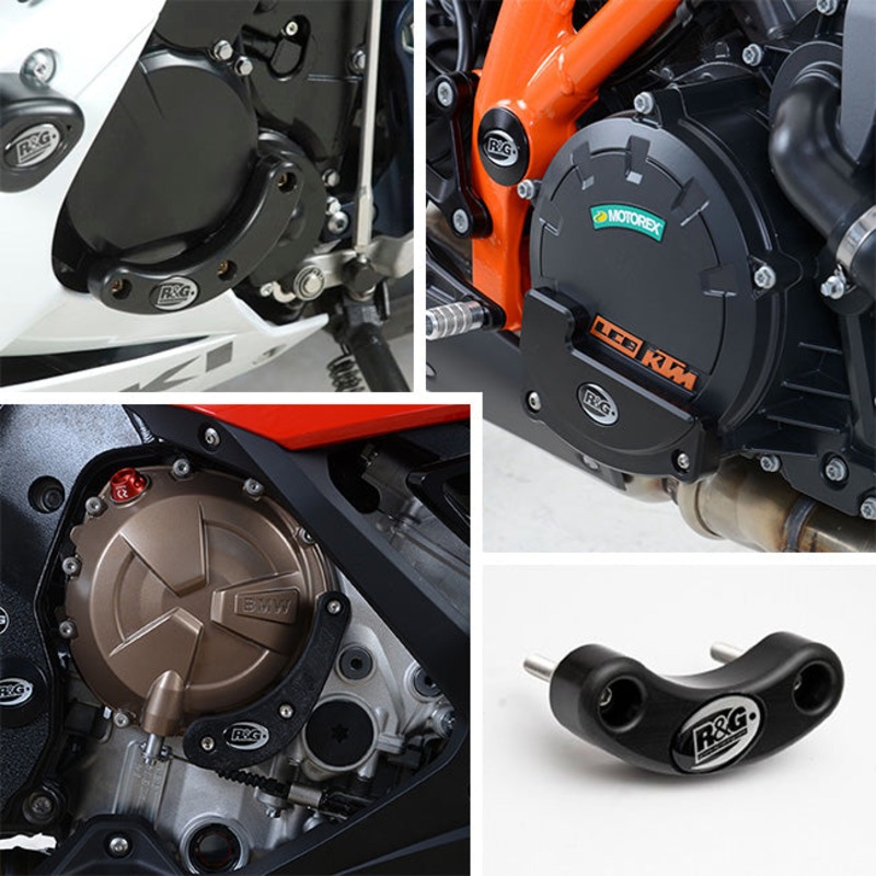 Engine Case Slider RHS only MT-09 & Tracer 15- R&G (ECS0084BK)