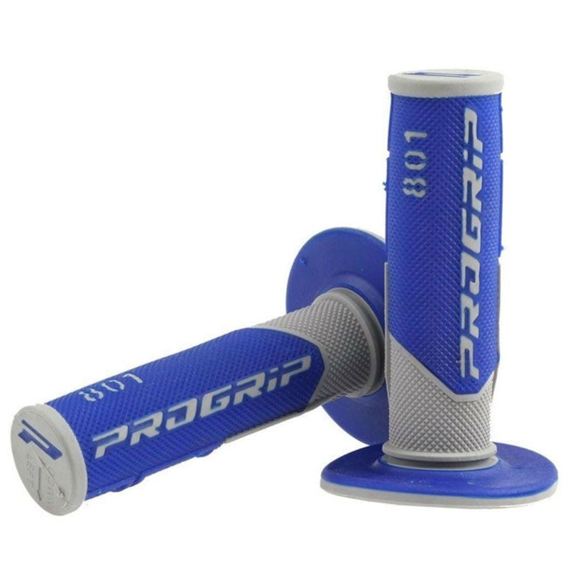 Gel MX grips 115mm grey/blue Progrip (PG801GL)