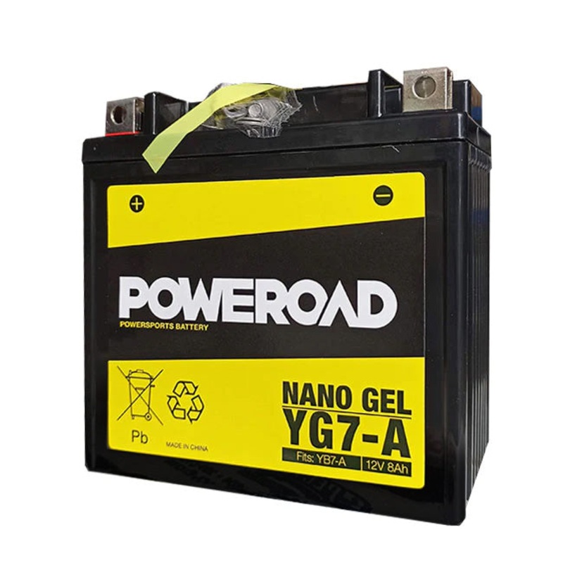 YG7C-A Non-DG Nano Gel Battery Poweroad. Alt: CYB7C-A (CYG7CA)