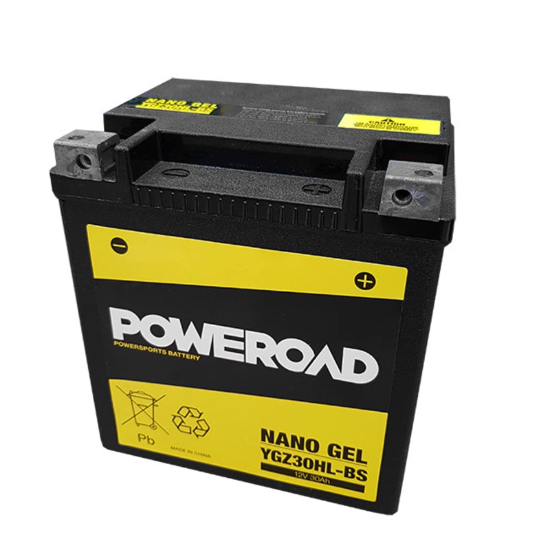 YGZ30HL-BS Non-DG Nano Gel Battery Poweroad ^ (CYGZ30HLBS)