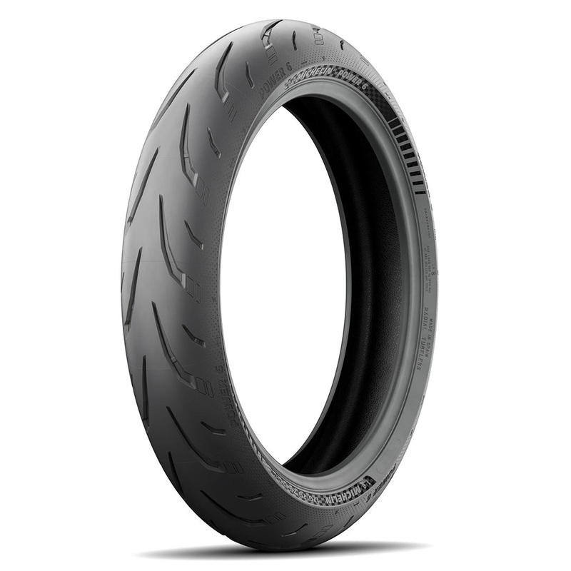 110/70-17 ZR Radial 54W Power 6 Tyre TL Front Michelin (M1711070P6F)