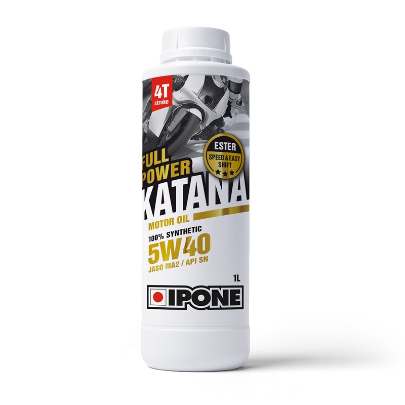 1L 5W40 Full Power Katana 100% Synthetic Oil IPONE (800362)