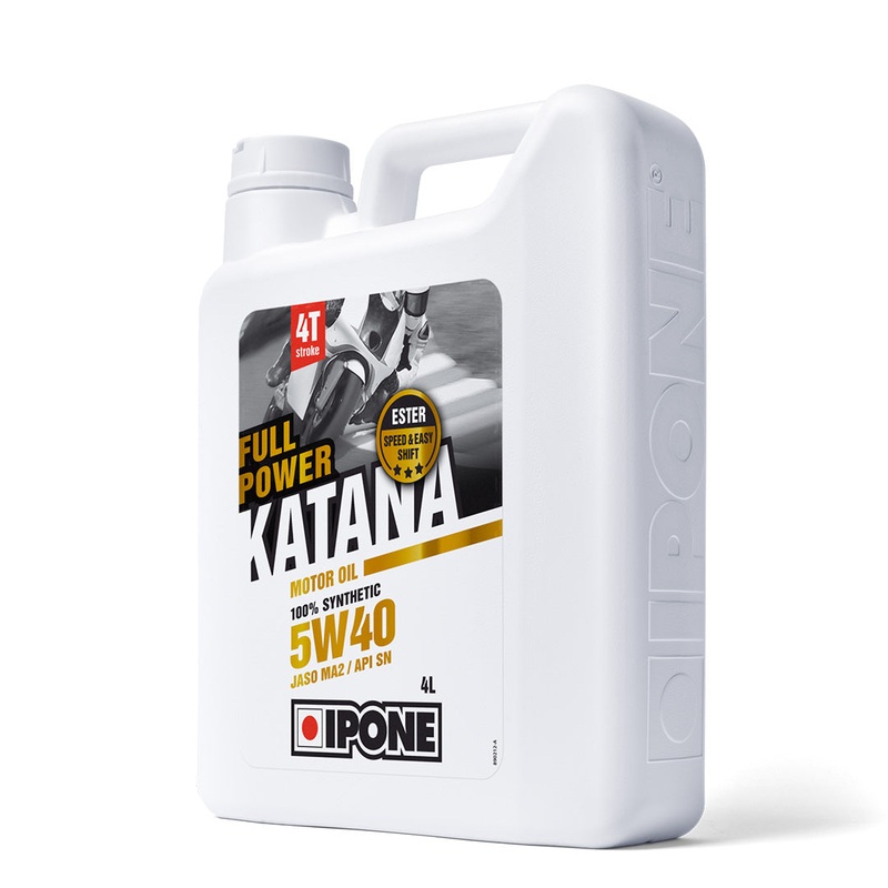 4L 5W40 Full Power Katana 100% Synthetic Oil IPONE (800363)