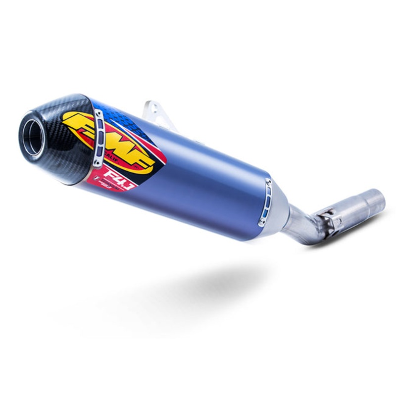 I 4.1 RCT Ti Blue WR450F 2020 w/carb end cap Slip On FMF (FMF-044466)