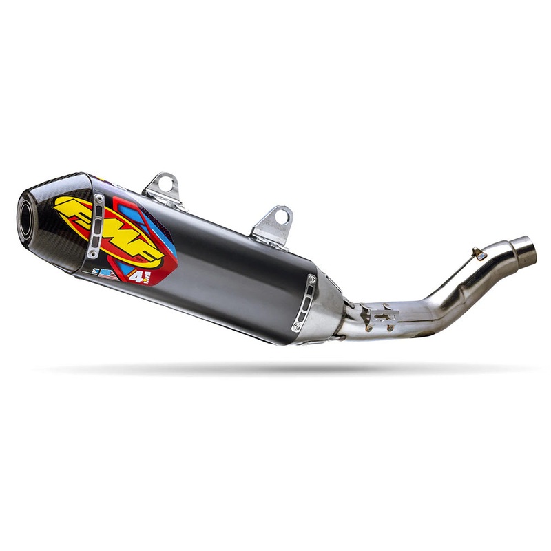TRIUMPH TF 250-x 24-25 ALUM FACTORY 4.1 RCT SLIP-ON MFLR W/R. CARBON CAP (FMF-045694)