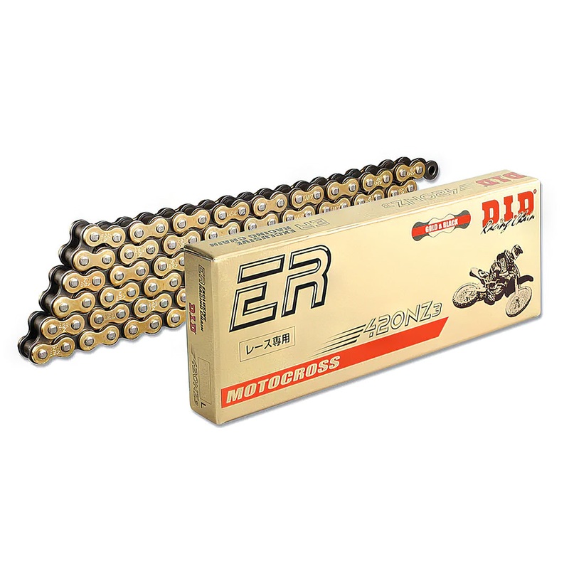 420NZ3 x 124 G&B Race chain w/ RJ clip link DID (420NZ124G)