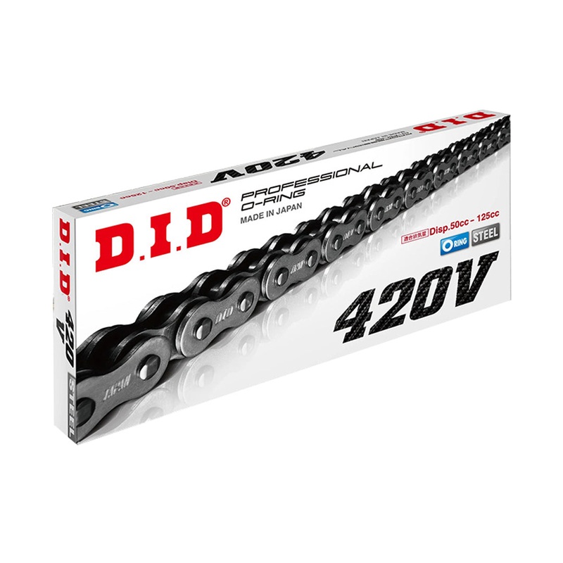 420V x 120RB O'Ring chain w/ RJ clip link DID (420V120)