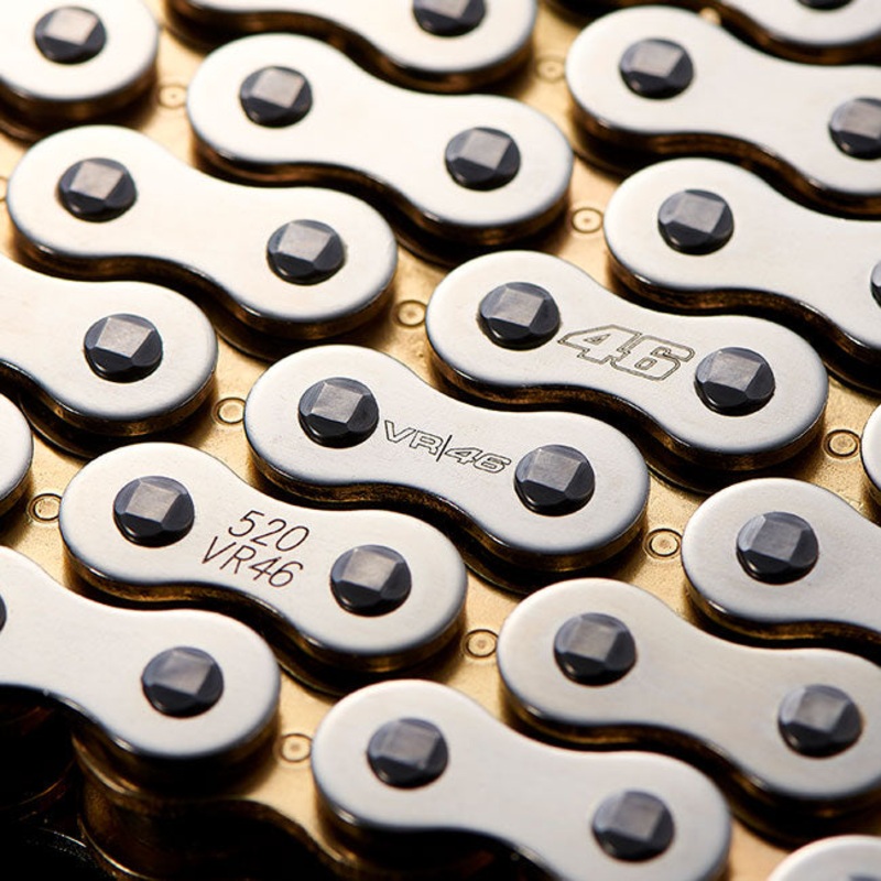 520VX3 x 120ZB VR46 S&G X'Ring chain w/ ZJ rivet link DID (520VR46120S)