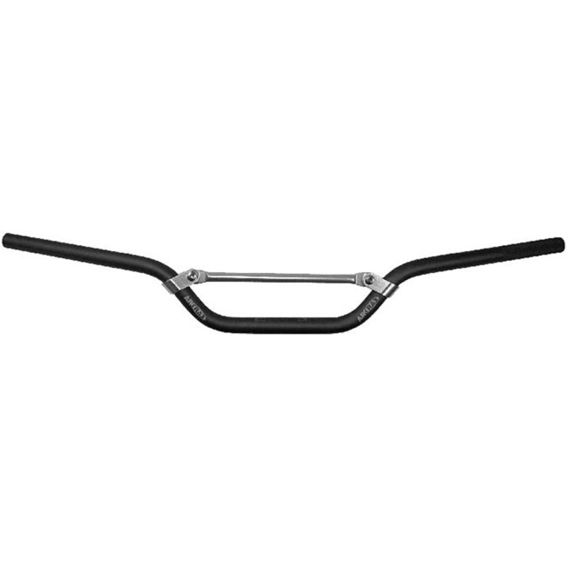 22.2mm Alloy Handlebars Mini AL6061 Black Artrax (SH01B)